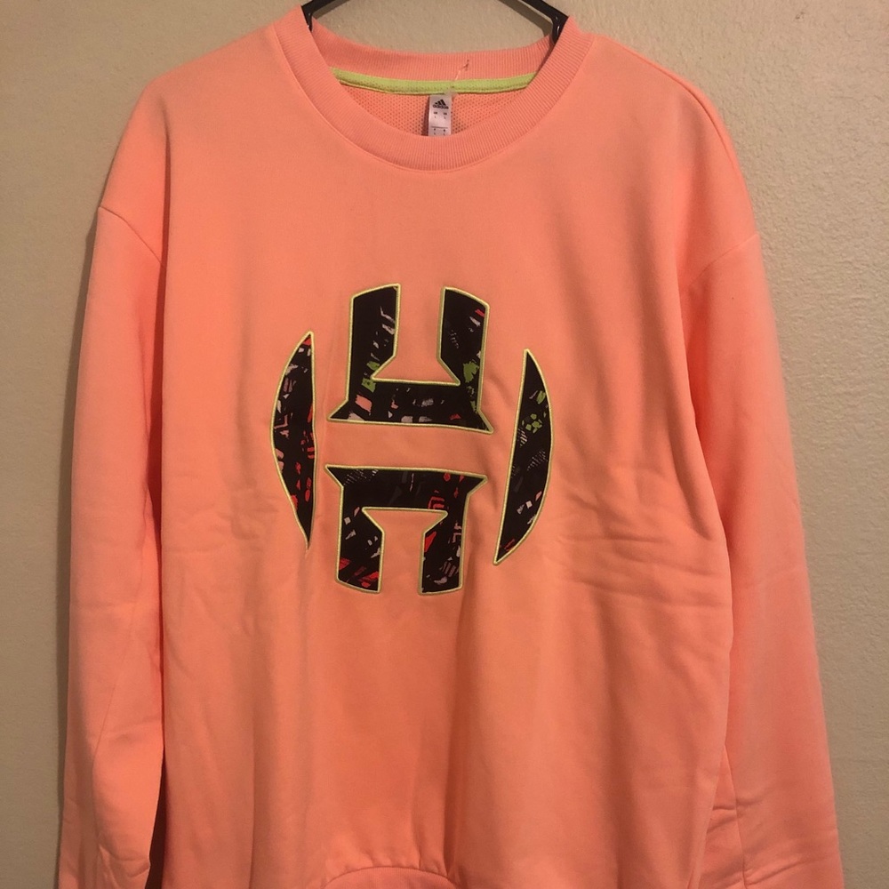 Adidas Original Harden Fleece Crew Sweatshirt